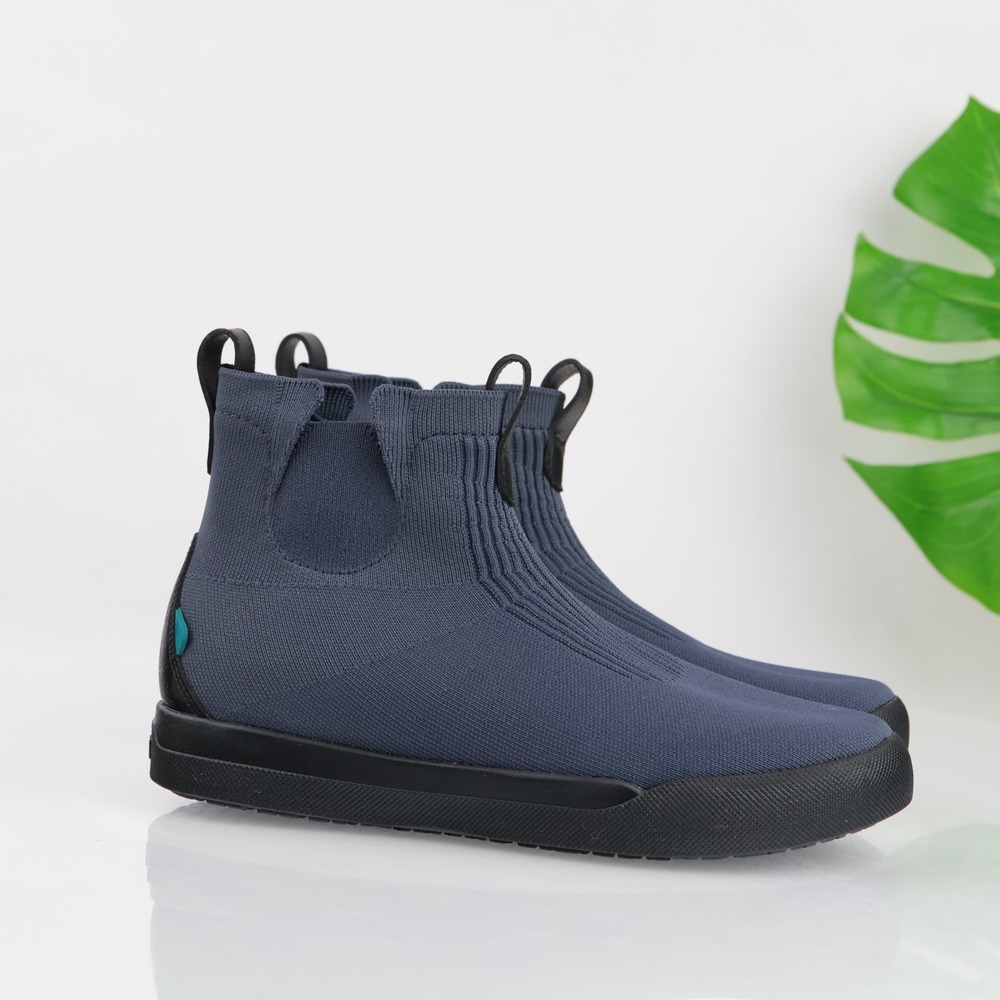 Vessi Womens Weekend Chelsea Sneakers Boots Size 9 Waterproof Blue Shoes Booties